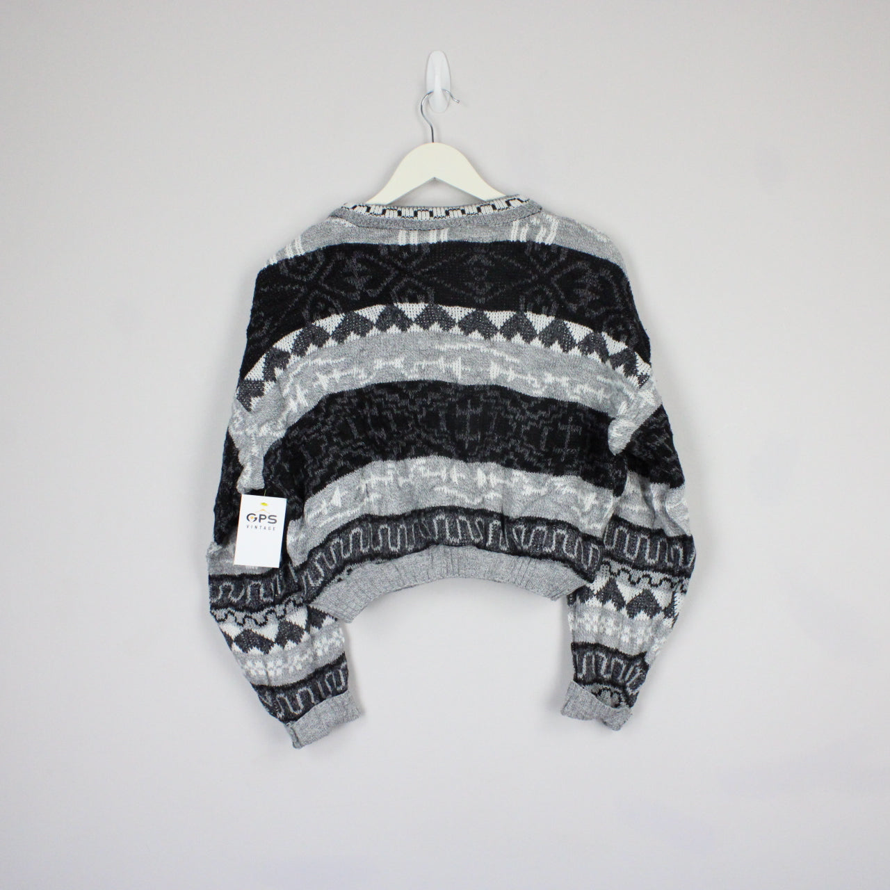 Crop Knit Reworked Jumper | Medium
