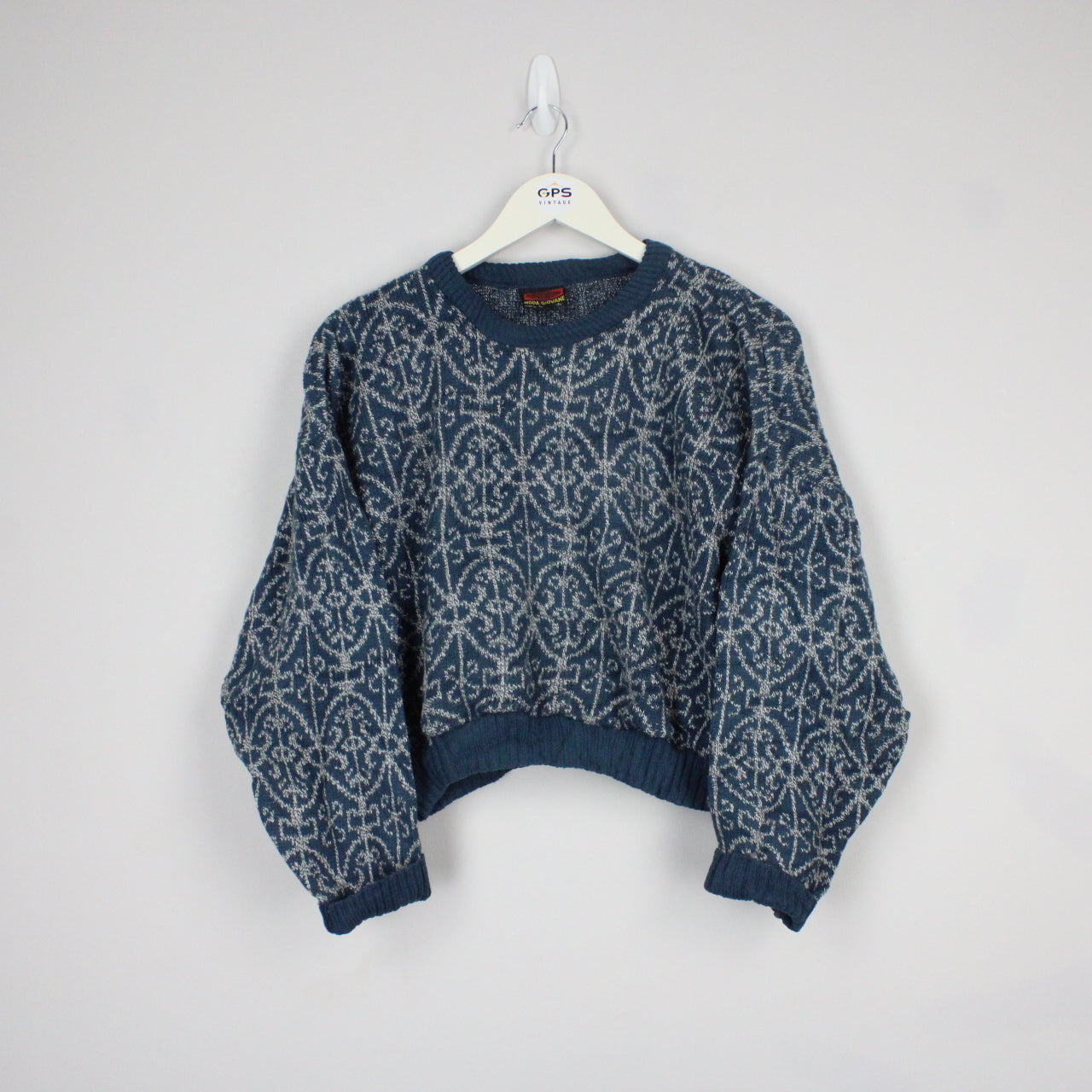 Crop Knit Reworked Jumper | Large