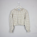 Crop Knit Reworked Jumper | Medium