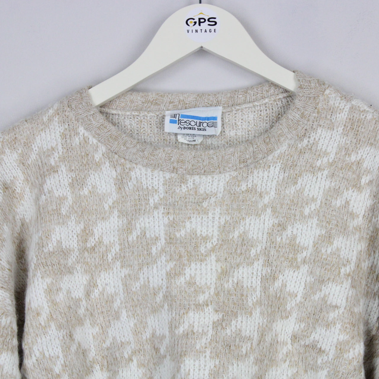 Crop Knit Reworked Jumper | Medium