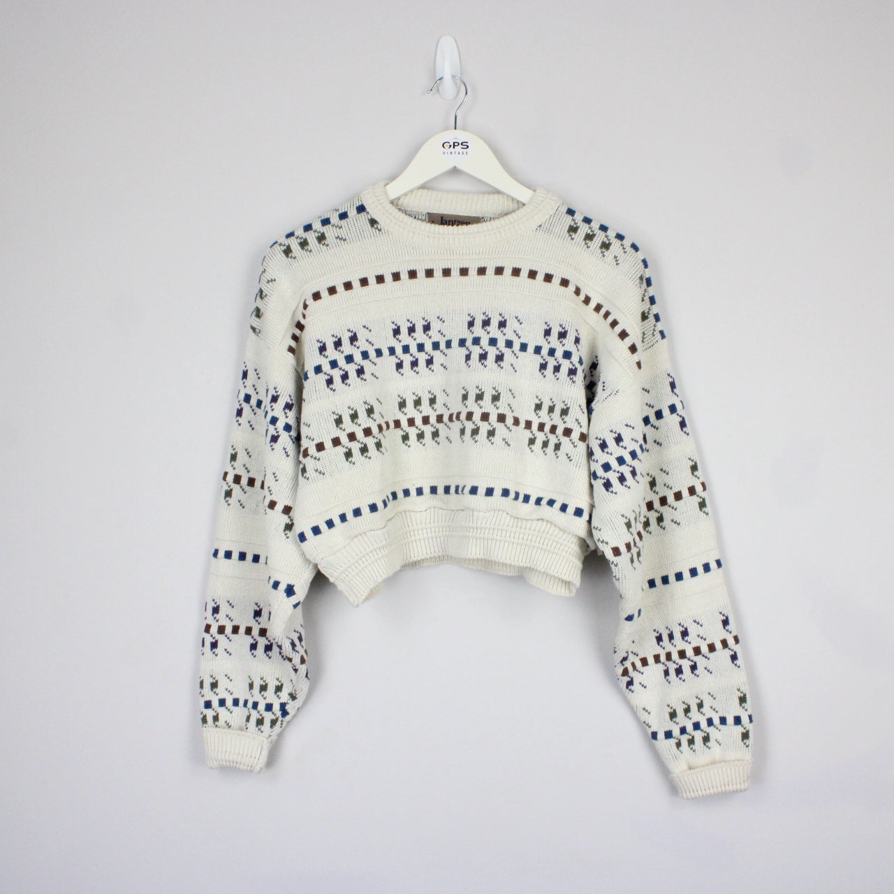 Crop Knit Reworked Jumper | Medium