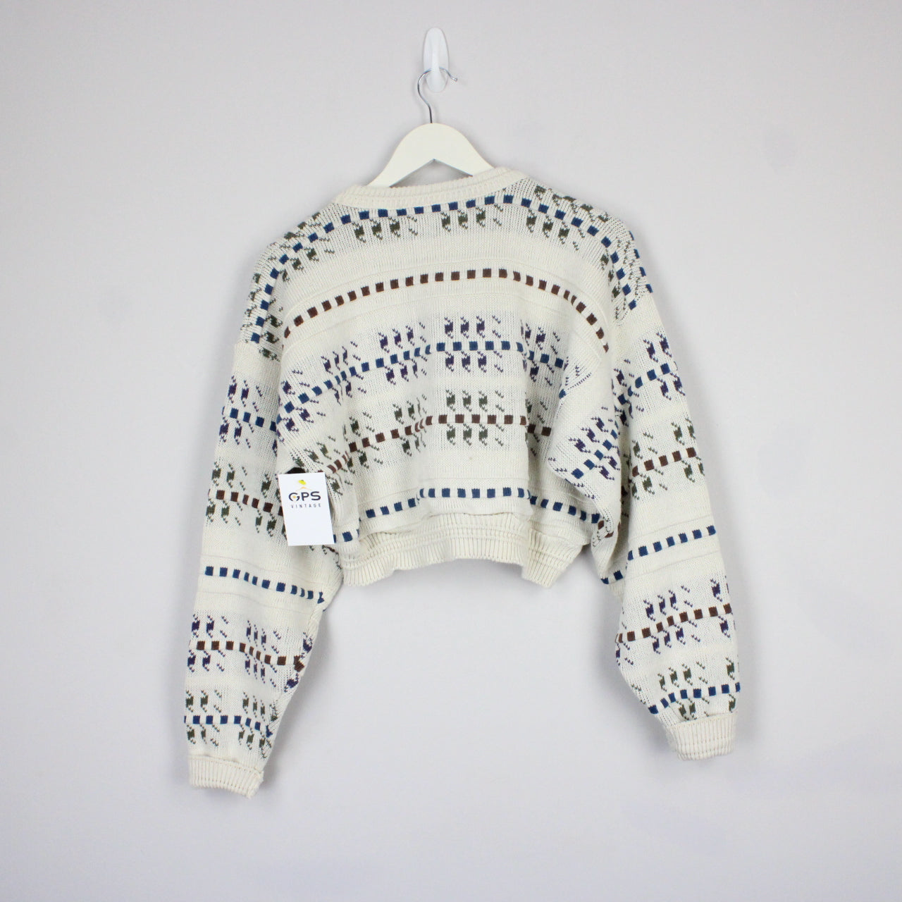 Crop Knit Reworked Jumper | Medium
