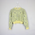 Crop Knit Reworked Jumper | Medium