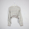 Crop Knit Reworked Jumper | XL