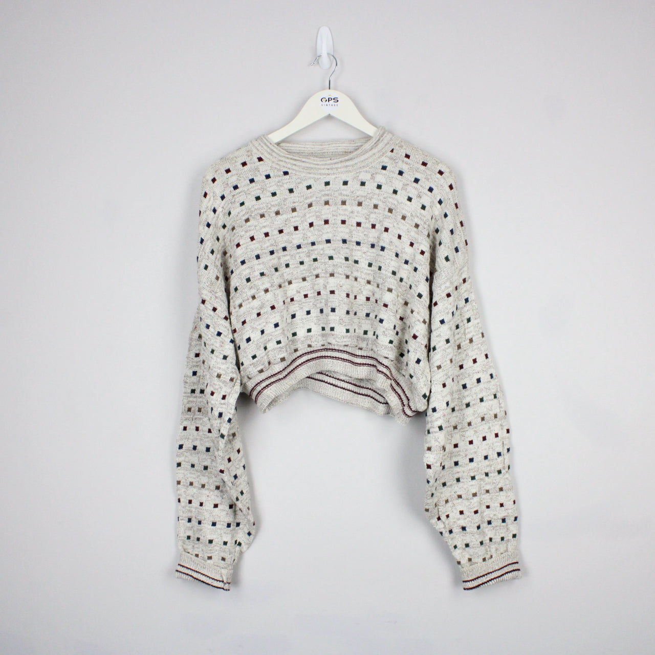 Crop Knit Reworked Jumper | XL