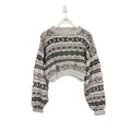 Crop Knit Reworked Jumper | Large