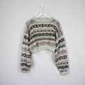 Crop Knit Reworked Jumper | Large