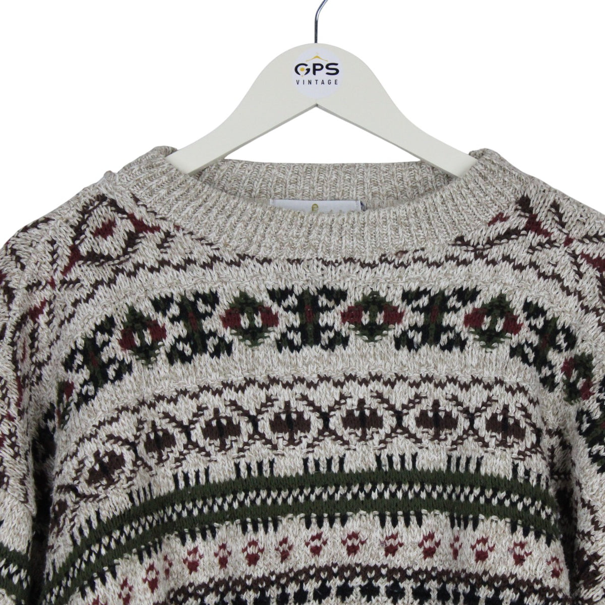 Crop Knit Reworked Jumper | Large