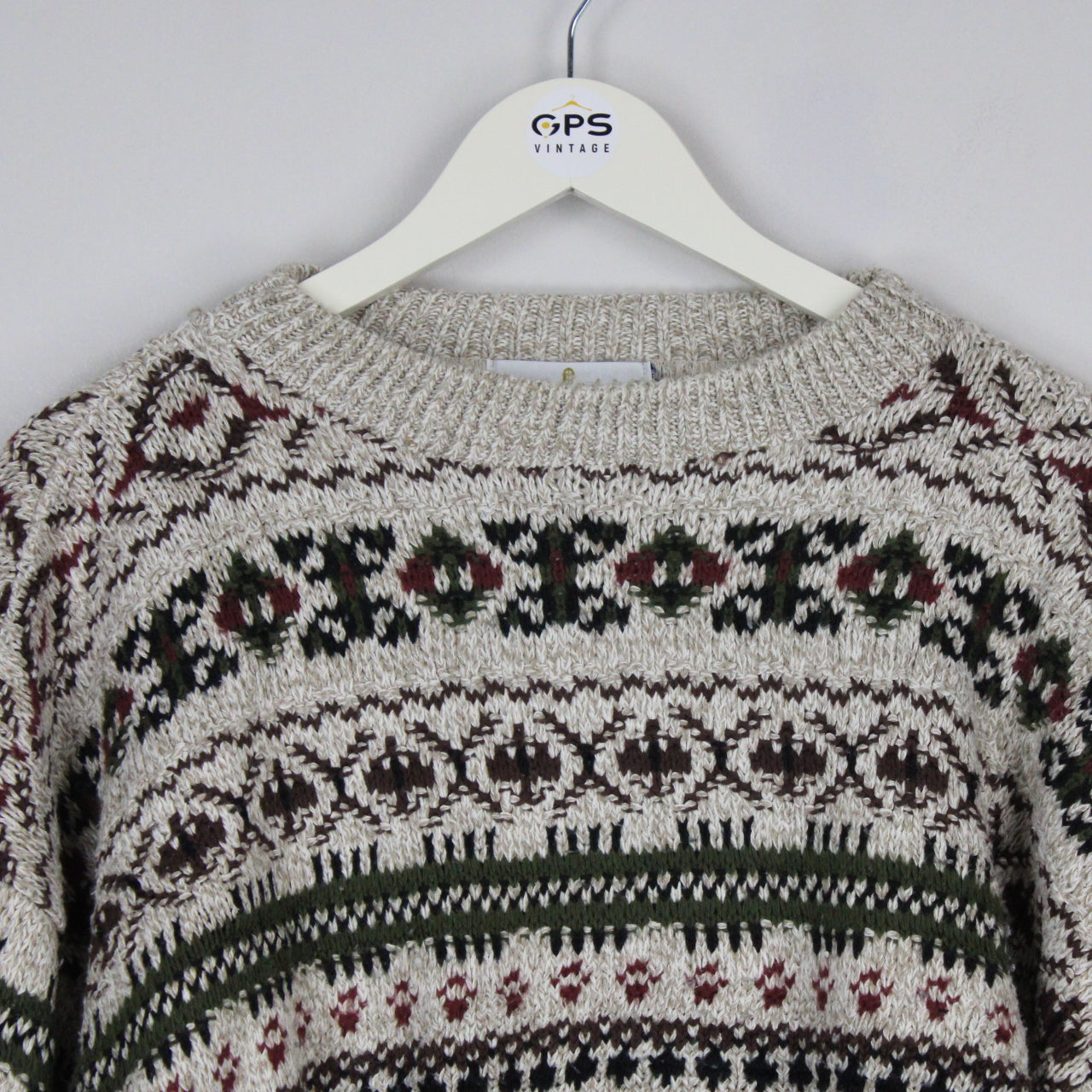 Crop Knit Reworked Jumper | Large