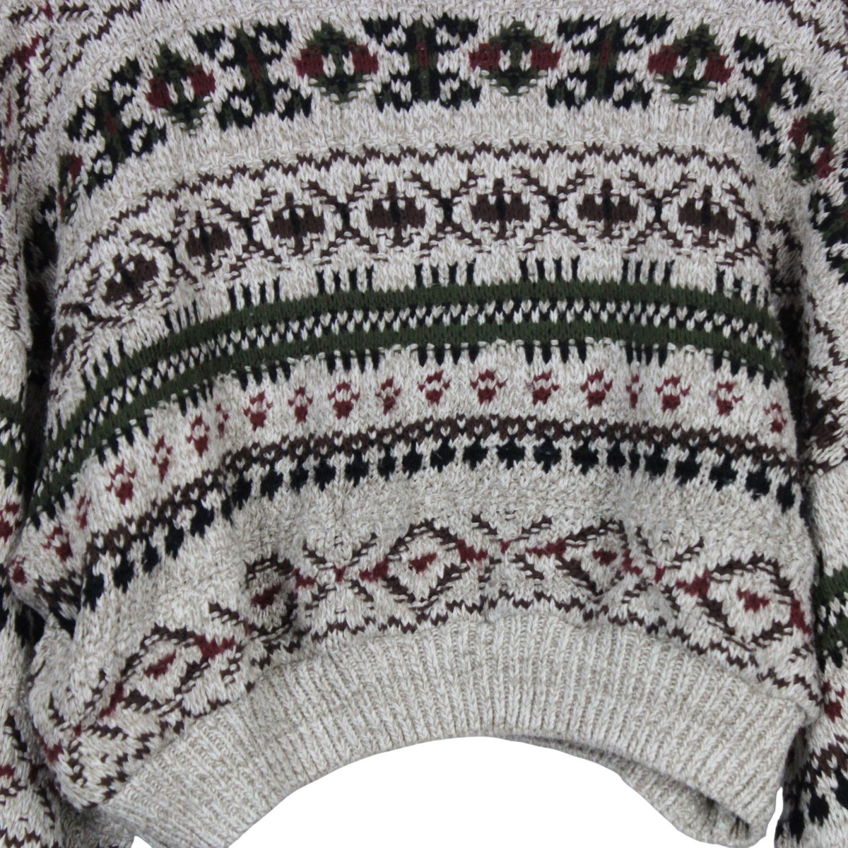 Crop Knit Reworked Jumper | Large