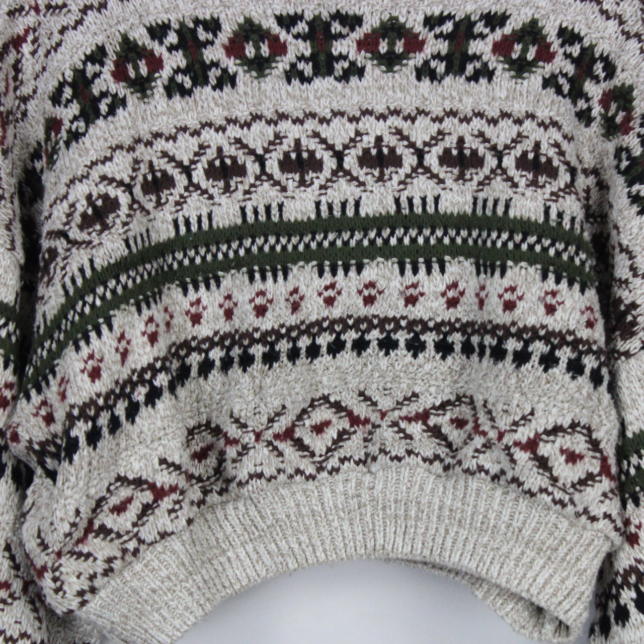 Crop Knit Reworked Jumper | Large