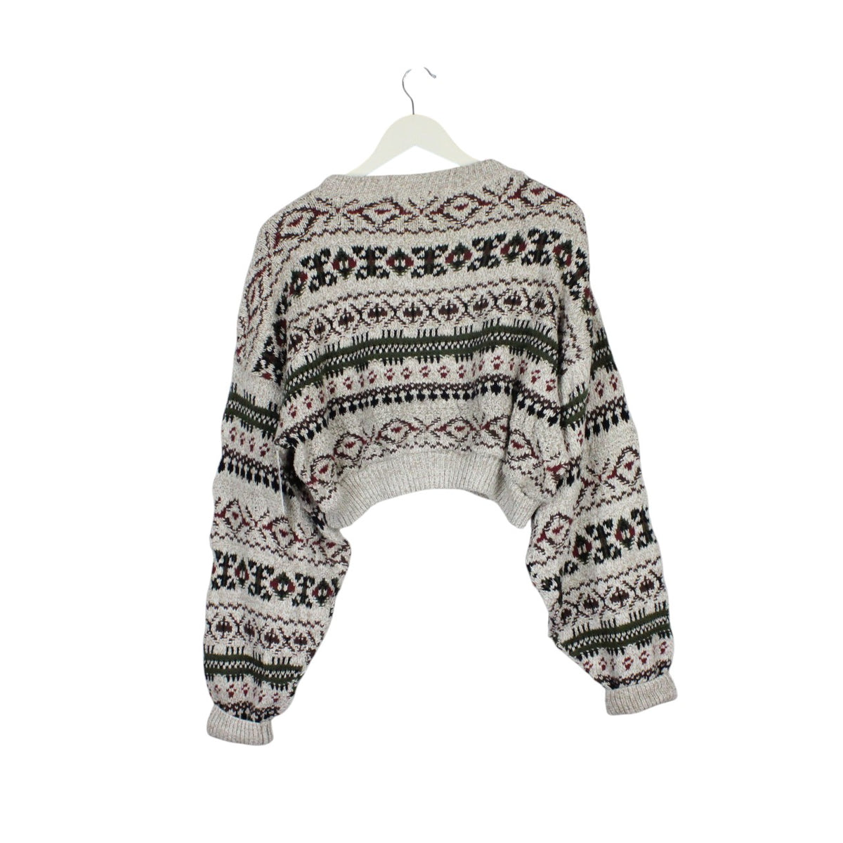 Crop Knit Reworked Jumper | Large