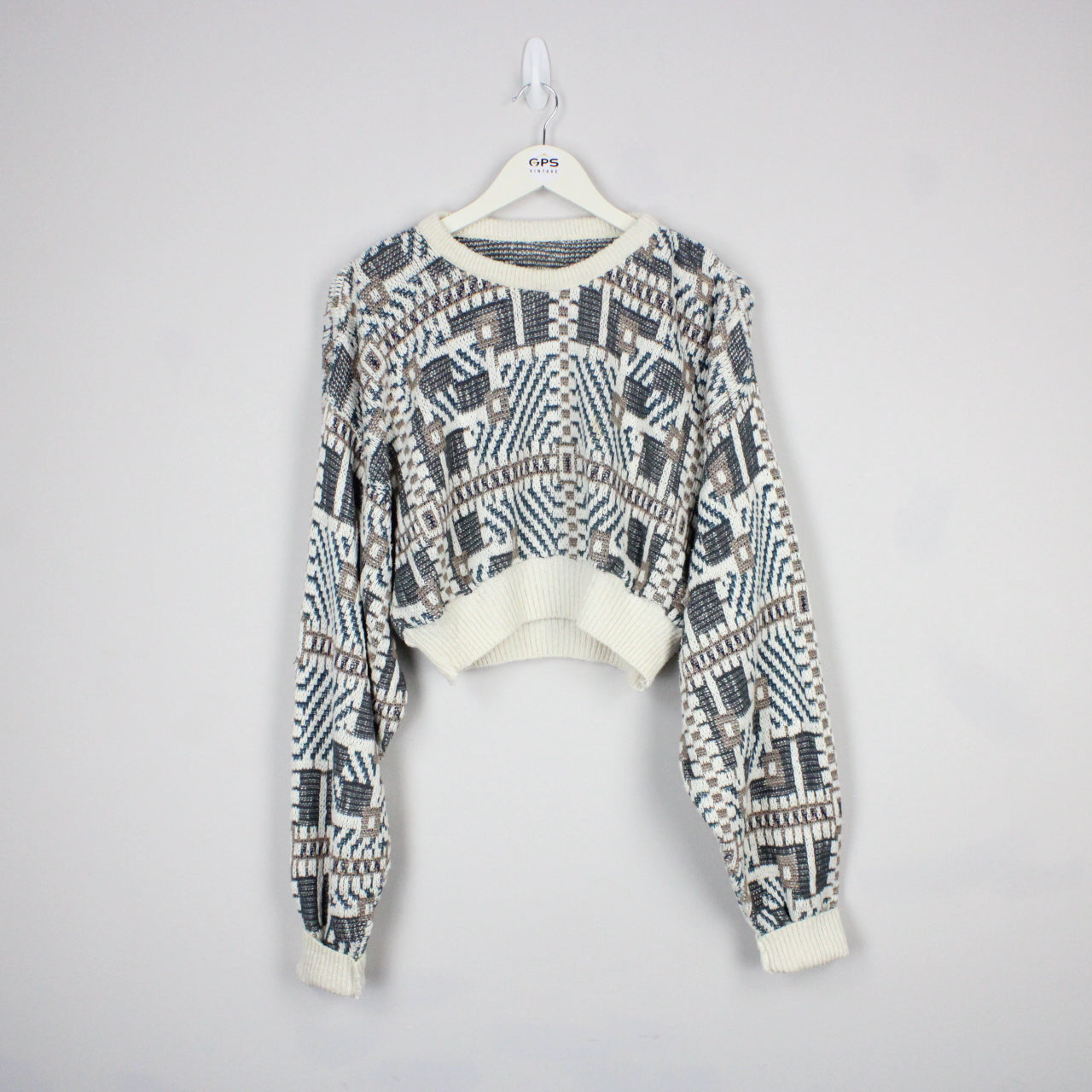Crop Knit Reworked Jumper | Large