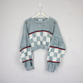 Crop Knit Reworked Jumper | XL