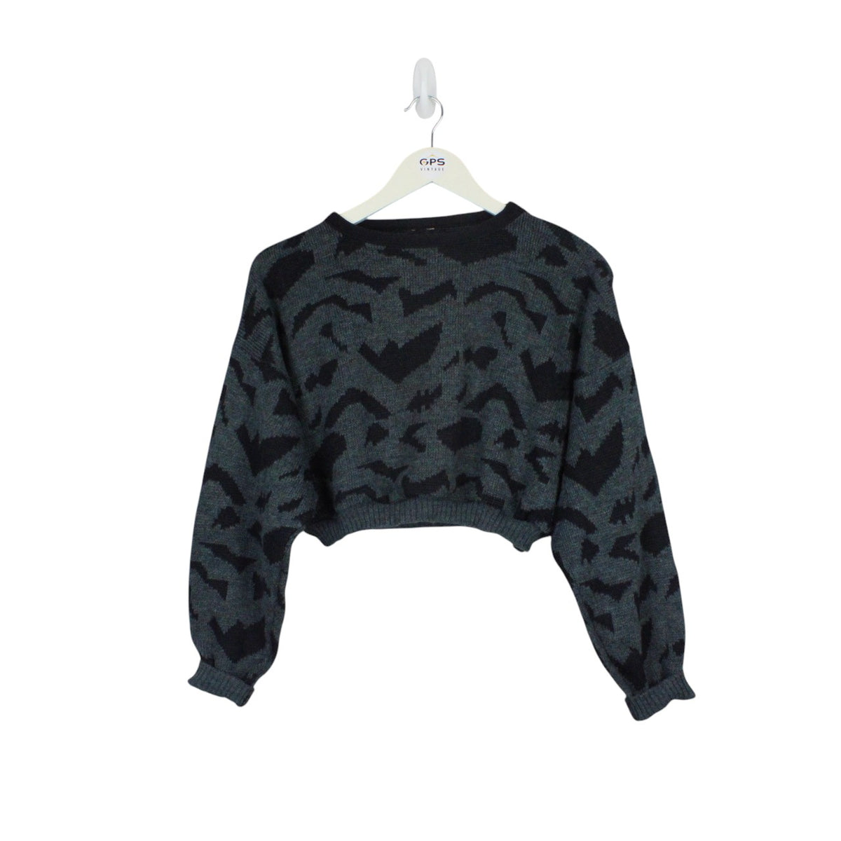 Crop Knit Reworked Jumper | Medium