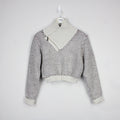 Crop Knit Reworked Jumper | Medium