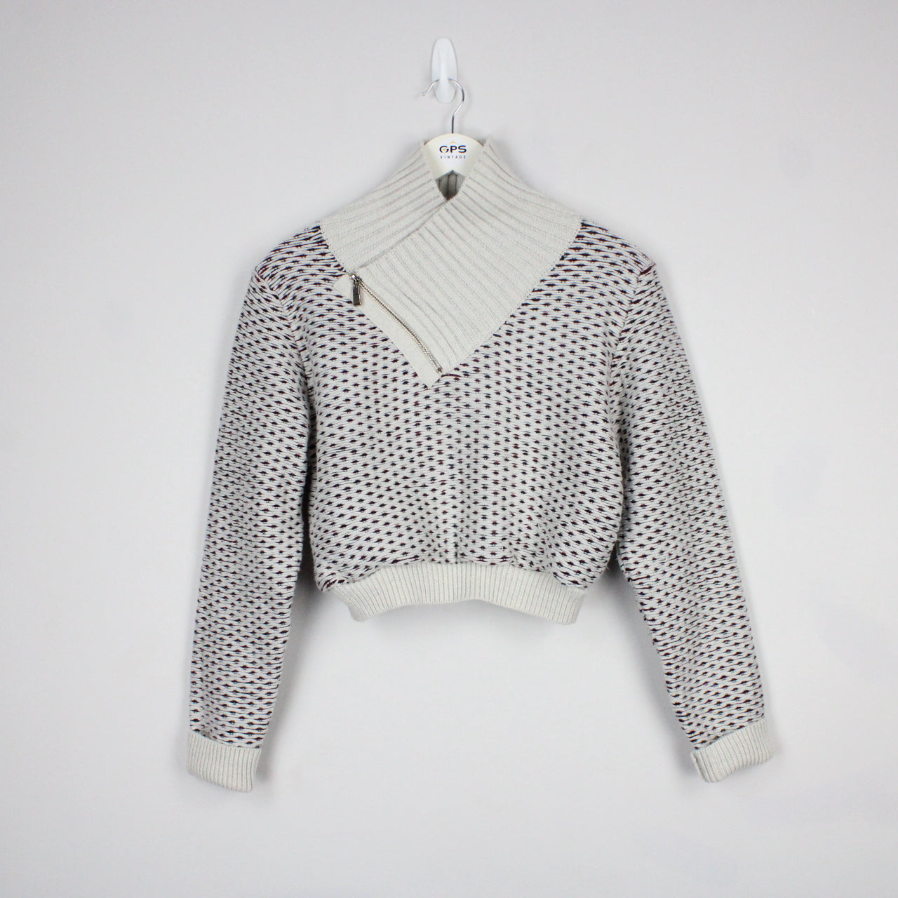 Crop Knit Reworked Jumper | Medium