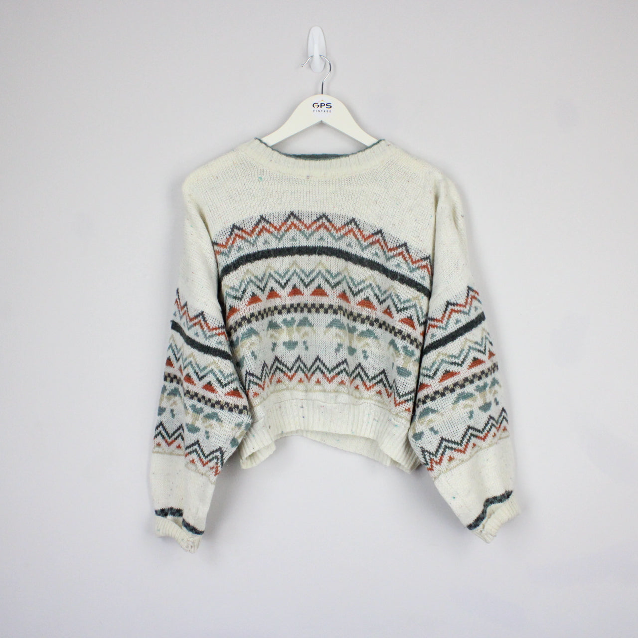 Crop Knit Reworked Jumper | XL