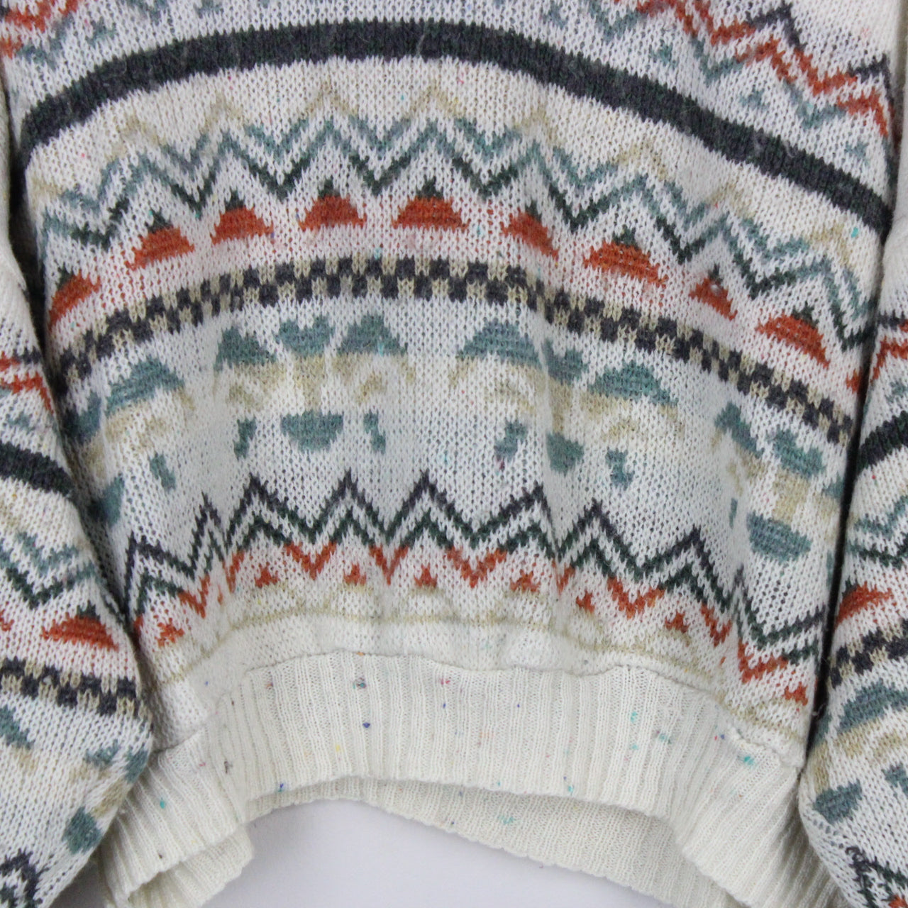Crop Knit Reworked Jumper | XL