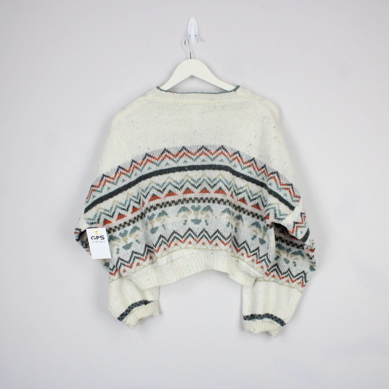 Crop Knit Reworked Jumper | XL