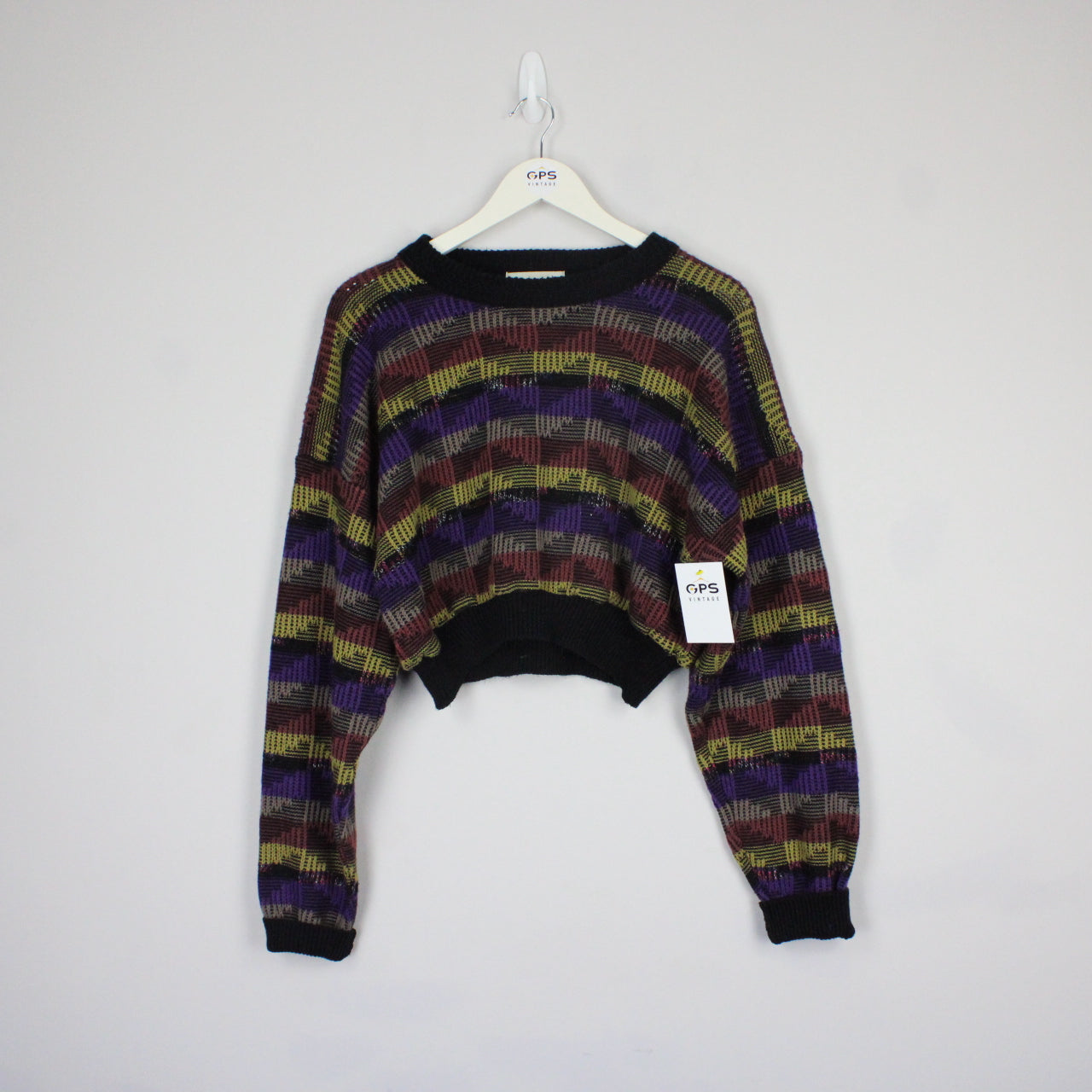 Crop Knit Reworked Jumper | XL