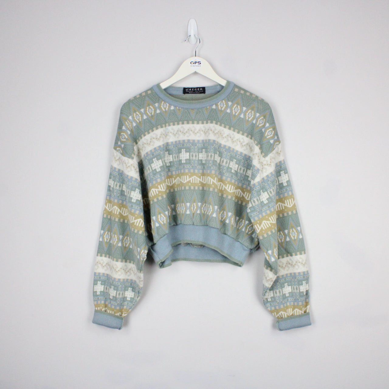 Crop Knit Reworked Jumper | XL