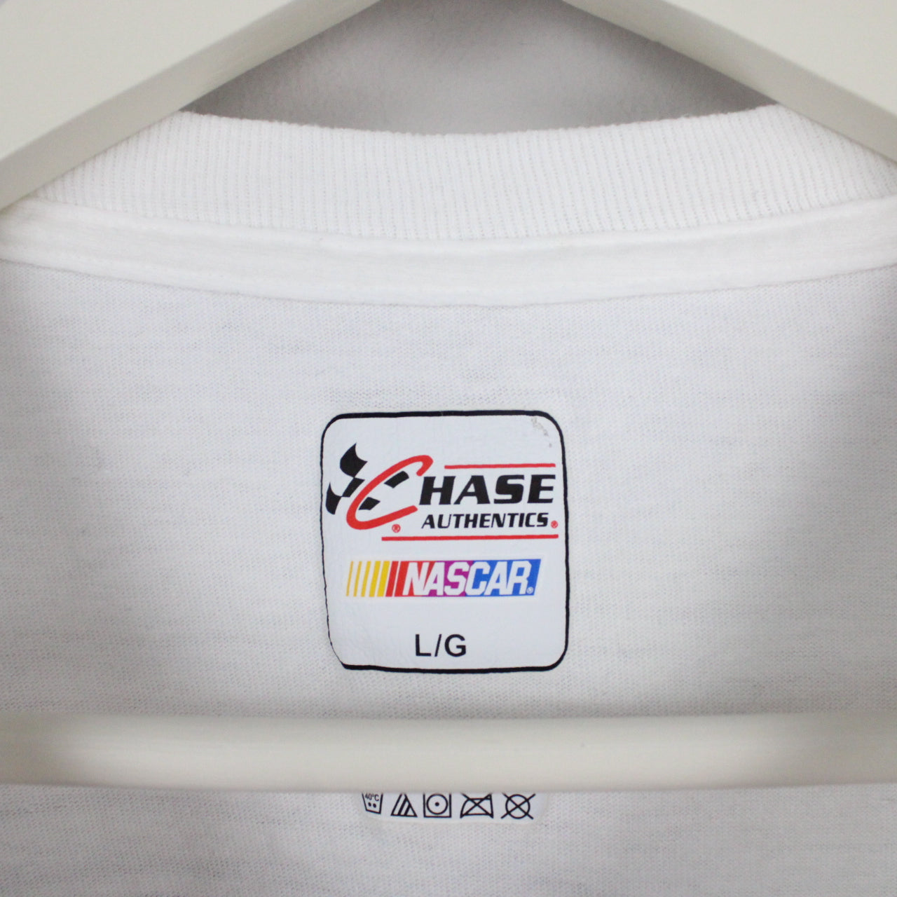 Nascar Y2K T-Shirt | Large
