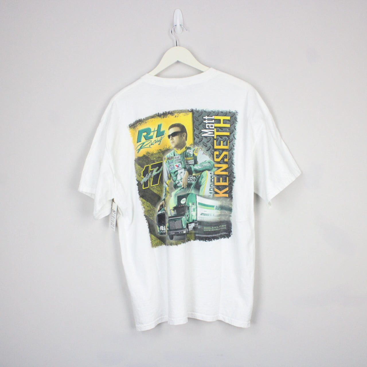 Nascar Y2K T-Shirt | XL