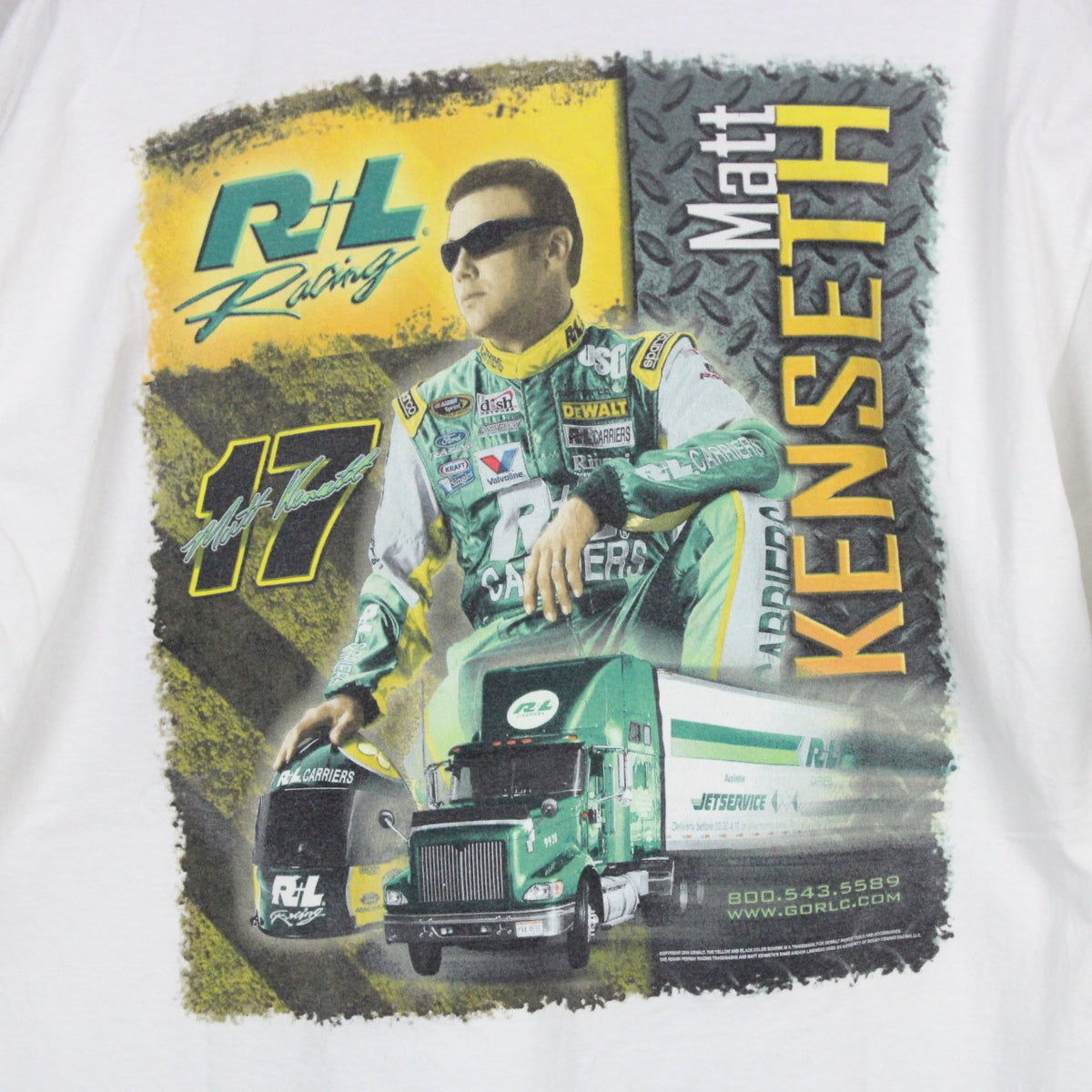 Nascar Y2K T-Shirt | XL