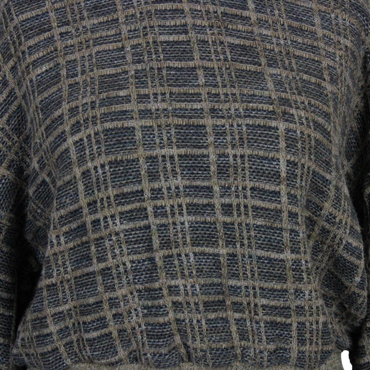 CROP KNIT Reworked Jumper Brown | Medium