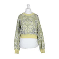 CROP KNIT Reworked Jumper Yellow | Medium