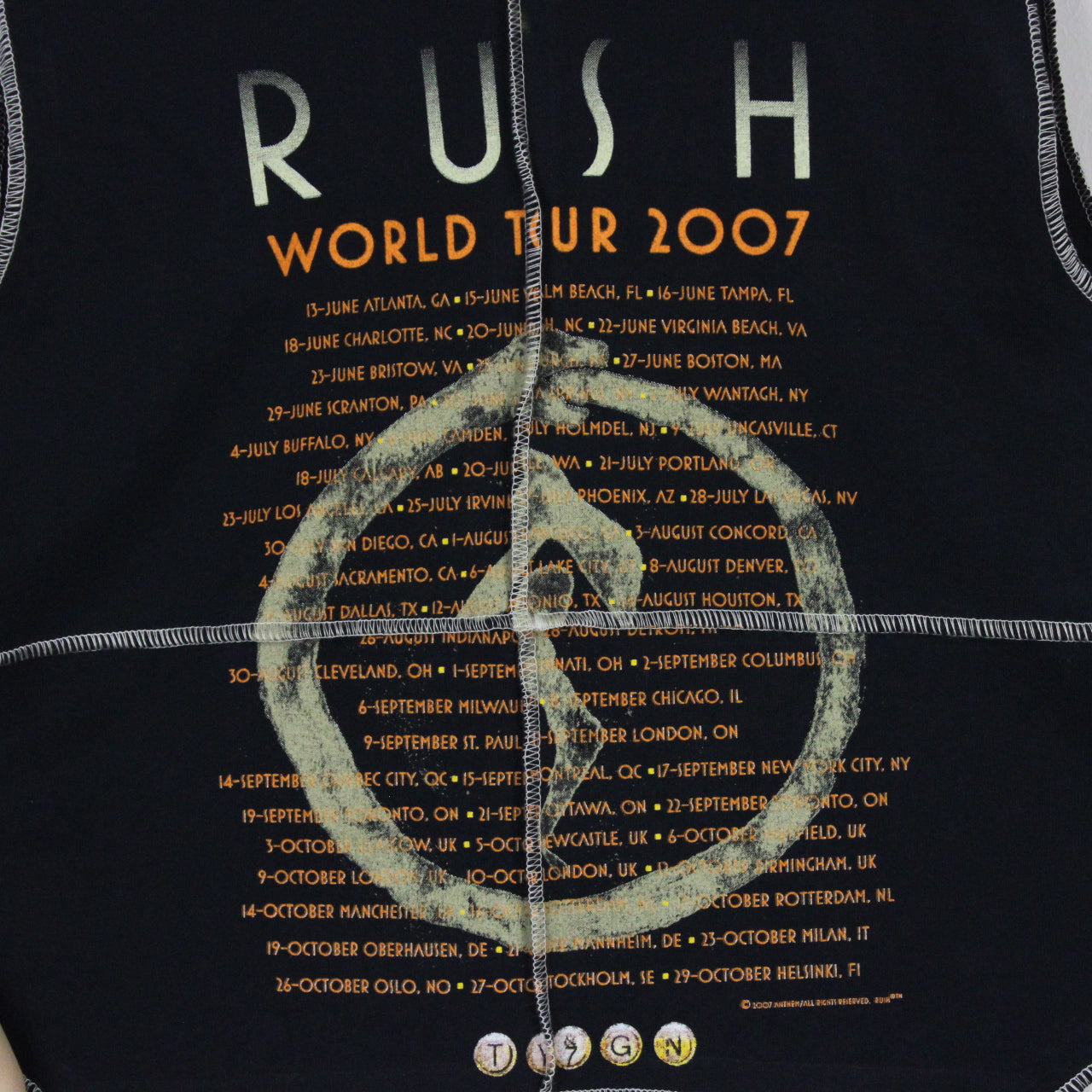 Rush Reworked Muscle T-Shirt | Medium