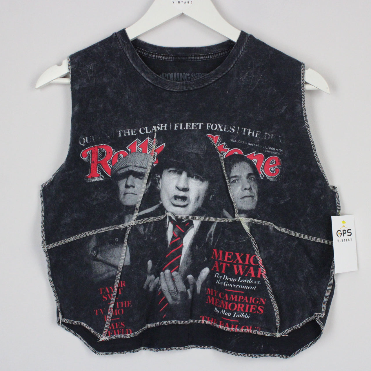 The Rolling Stones Reworked Muscle T-Shirt | Medium