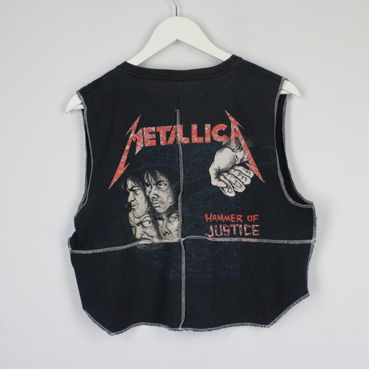 Metallica Reworked Muscle T-Shirt | Large