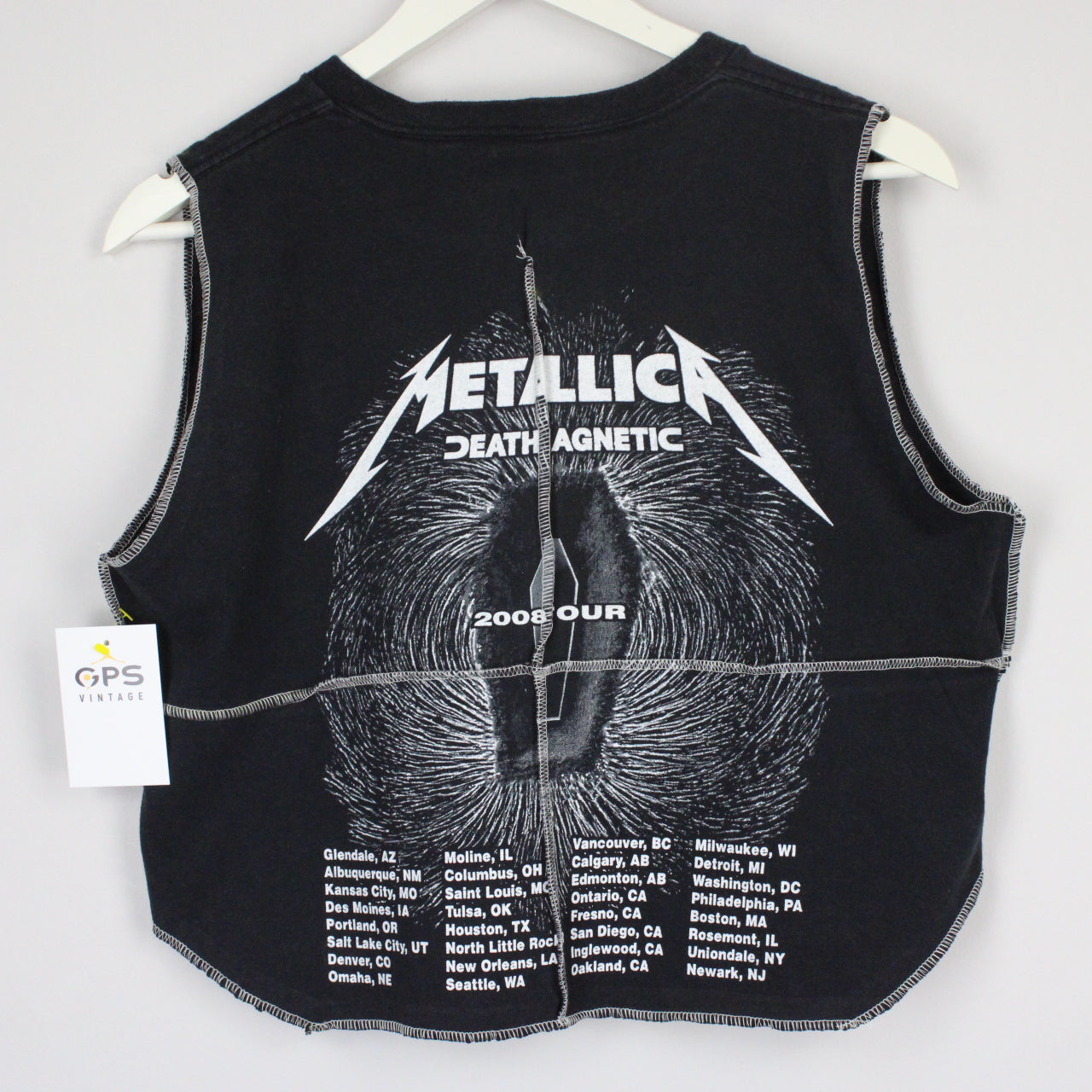 Metallica Reworked Muscle T-Shirt | Large