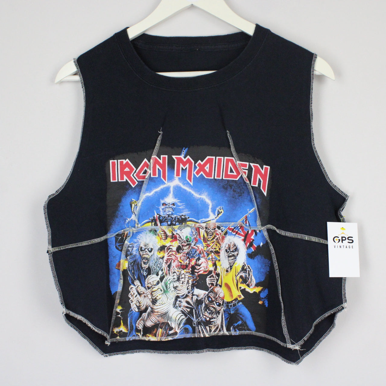 Iron Maiden Reworked Muscle T-Shirt | Large