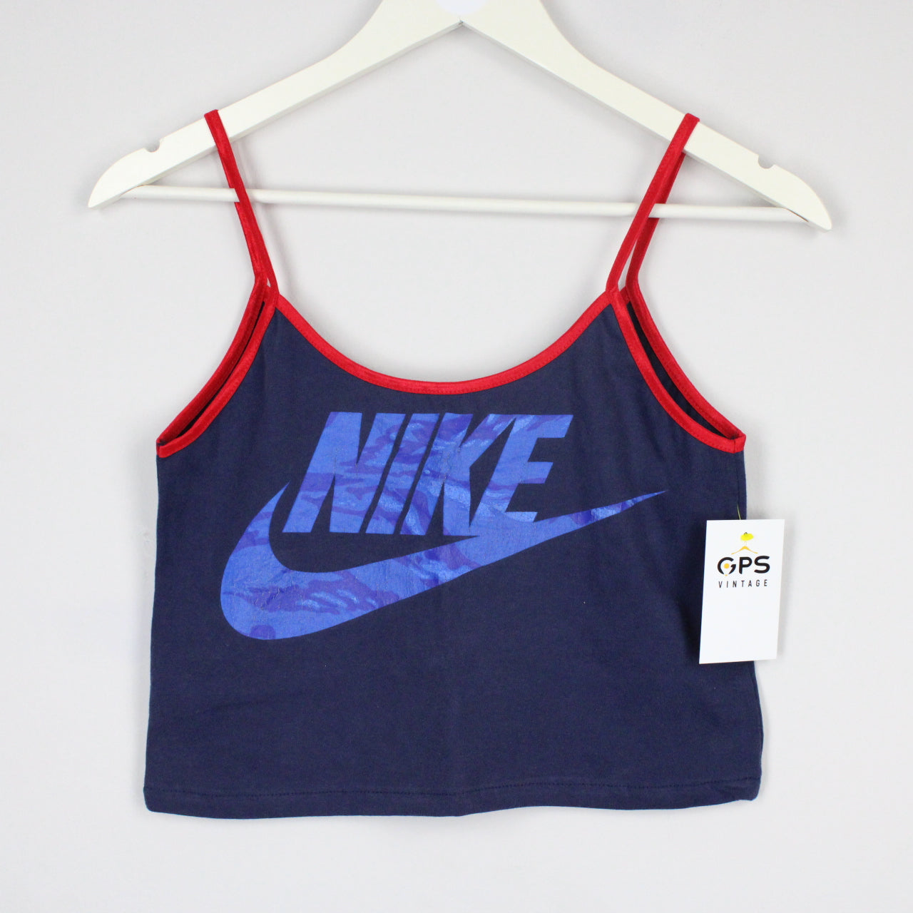 Nike Reworked Cropped Tank Top | Small