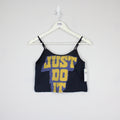 Nike Reworked Cropped Tank Top | Small