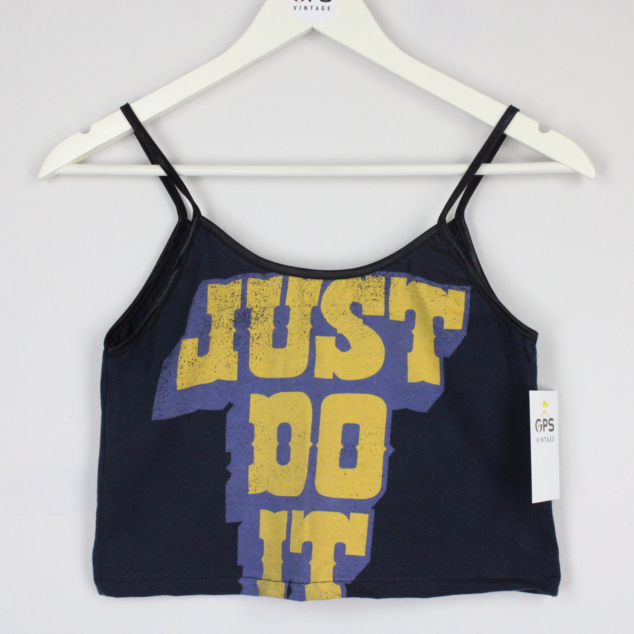 Nike Reworked Cropped Tank Top | Small