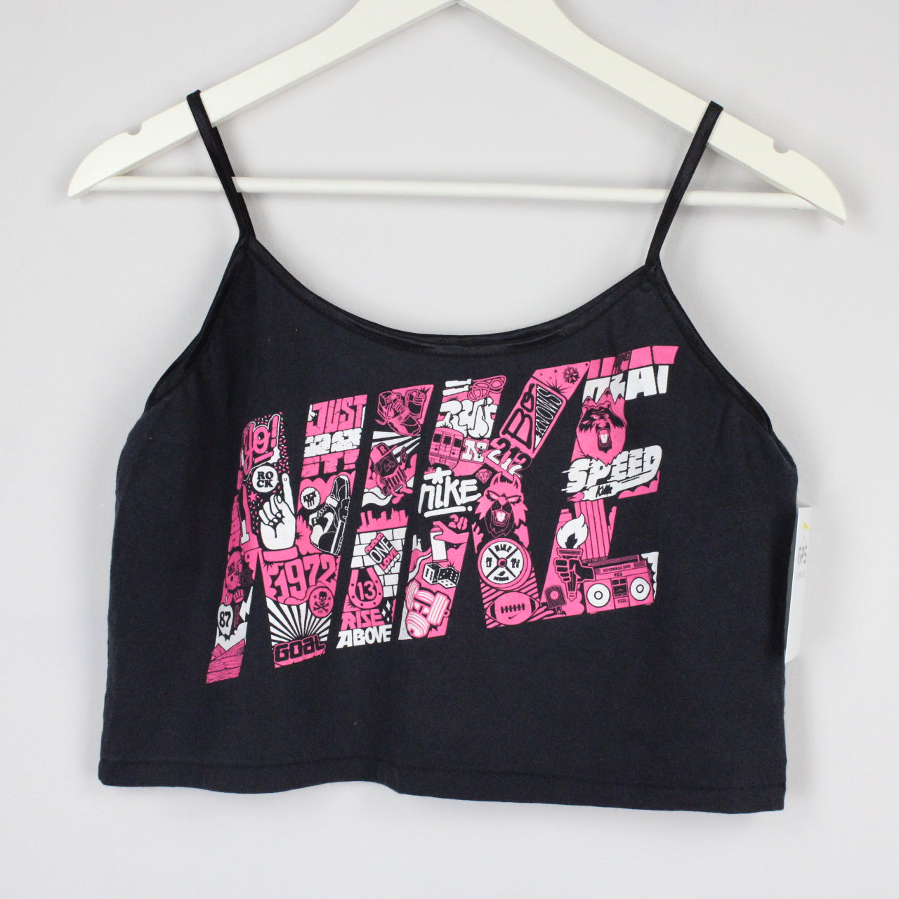 Nike Reworked Cropped Tank Top | Large
