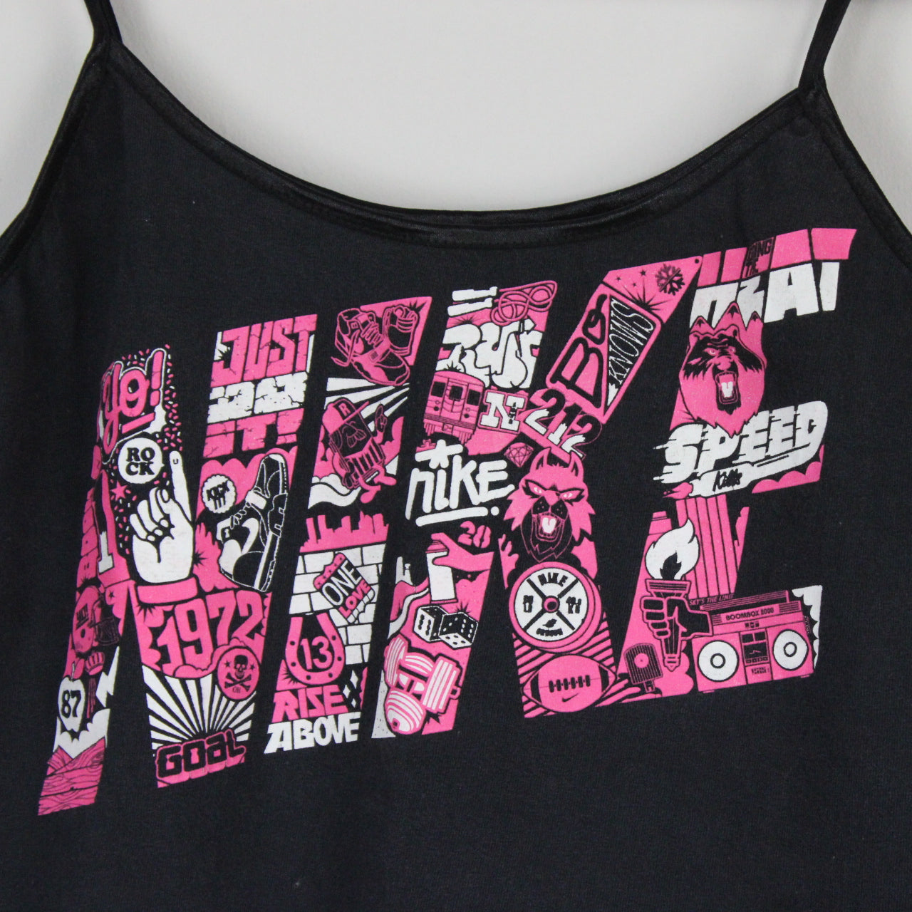 Nike Reworked Cropped Tank Top | Large