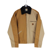 Load image into Gallery viewer, CARHARTT Detroit Jacket Reworked Beige &amp; Tan
