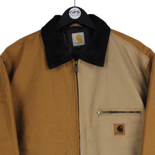 Load image into Gallery viewer, CARHARTT Detroit Jacket Reworked Beige &amp; Tan
