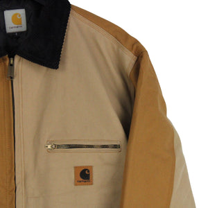 CARHARTT Detroit Jacket Reworked Beige & Tan