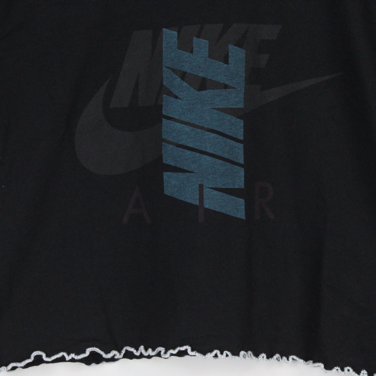 Nike Reworked Cropped T-Shirt | Medium