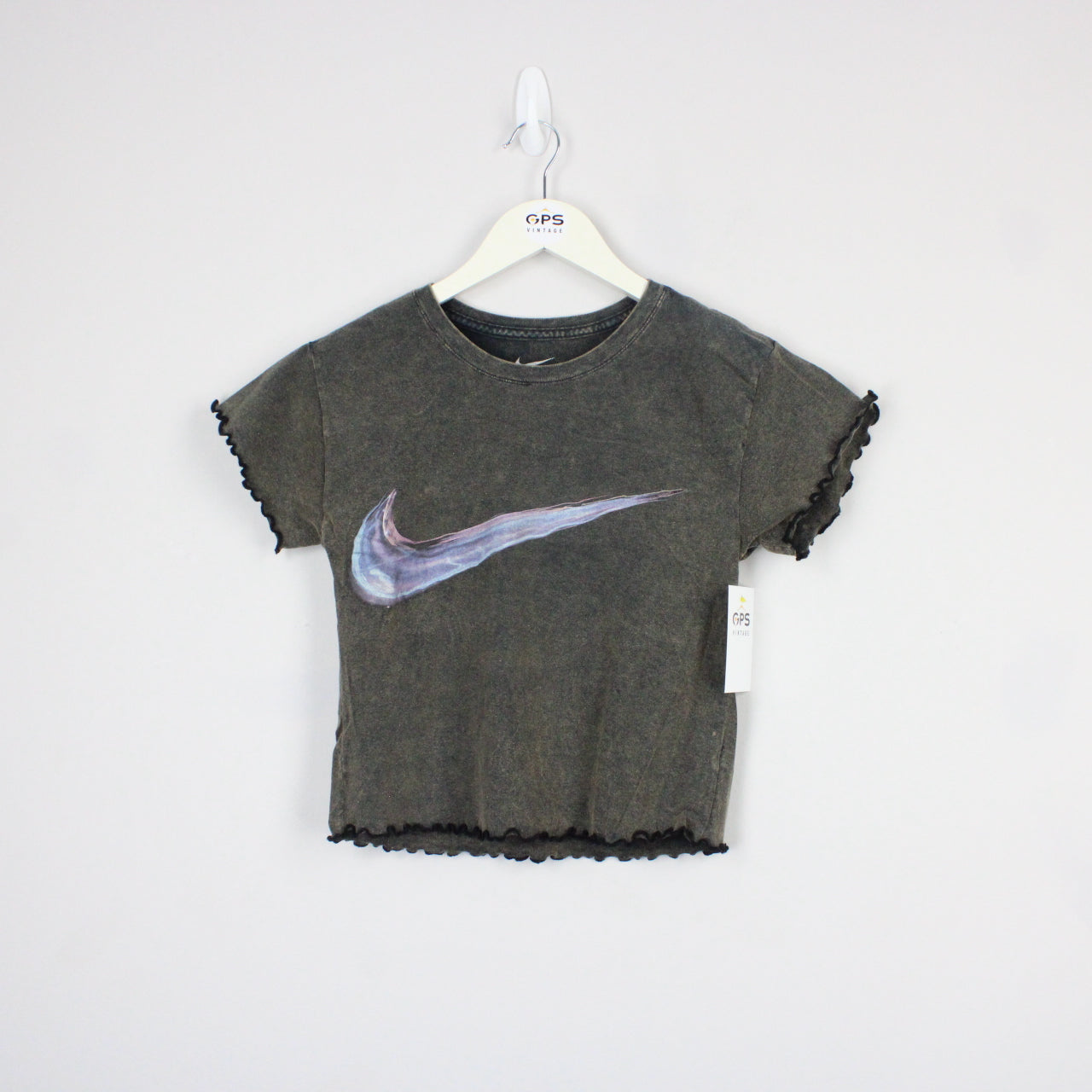 Nike Reworked Cropped T-Shirt | Small