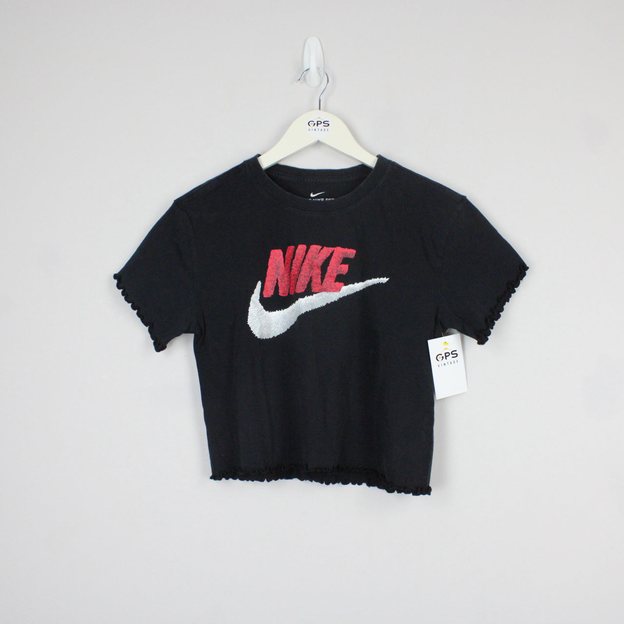 Nike Reworked Cropped T-Shirt | Medium