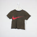 Nike Reworked Cropped T-Shirt | Small