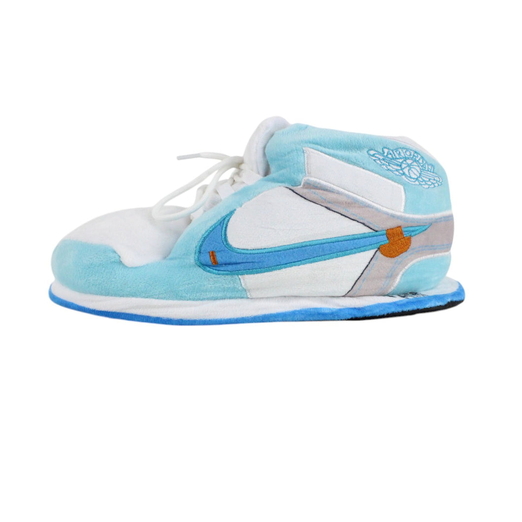 AJ 1 OFF WHITE Sneaker Slippers | Blue