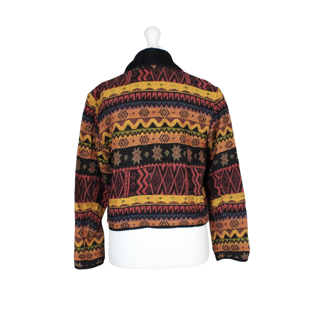 Womens Reworked Tapestry Jacket Multicolour | Small